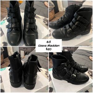 Steve Madden boots, size 6.5